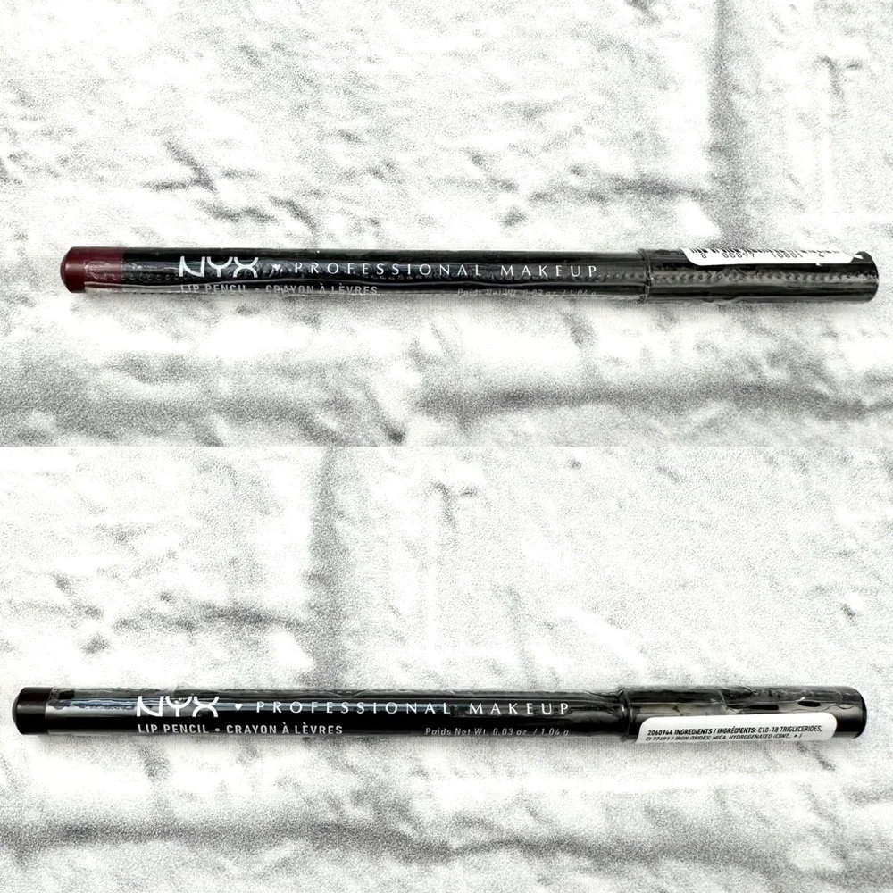 Brand new set of 2 NYX professional lip liner mahogany and espresso